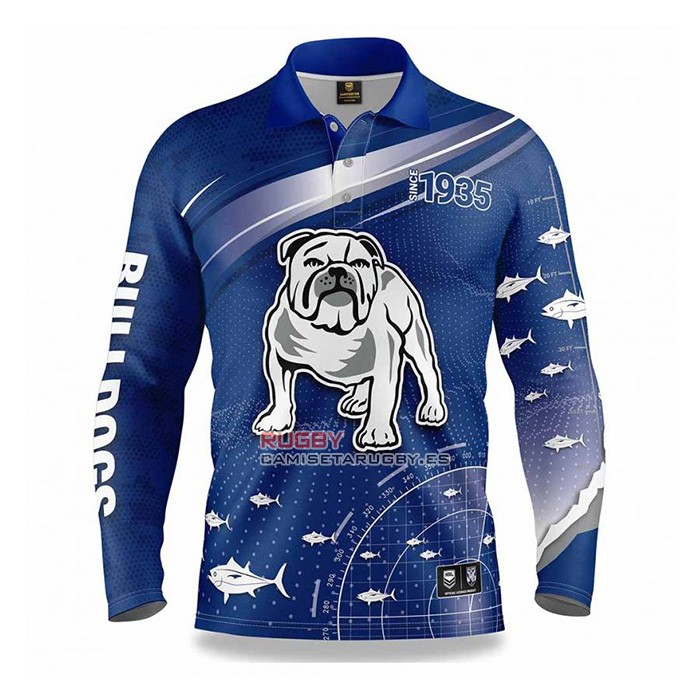 Camiseta NRL Canterbury Bankstown Bulldogs Rugby 2022 Fish Finde